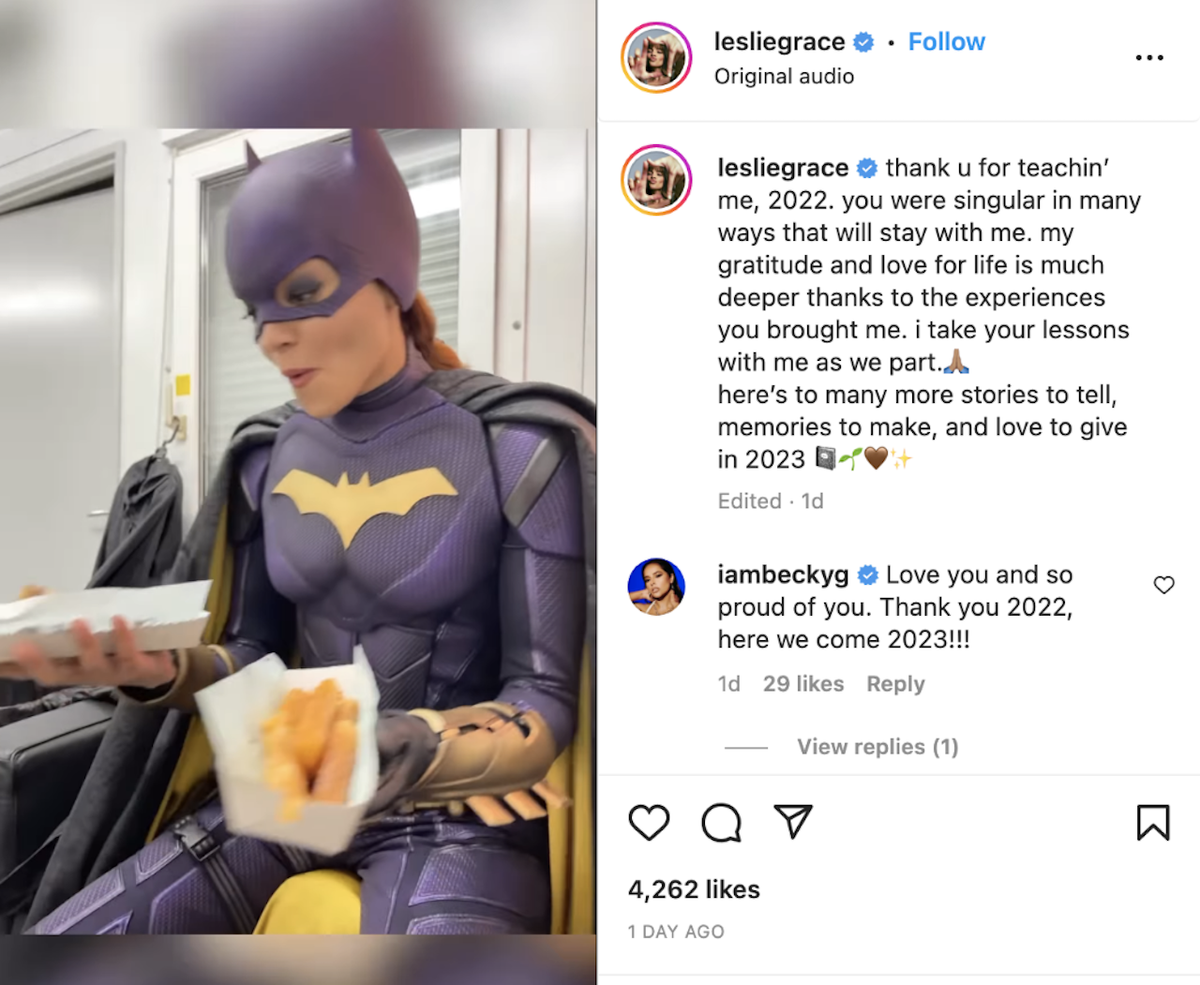 Leslie Grace Snuck Some Awesome Behind-The-Scenes Batgirl Images Into