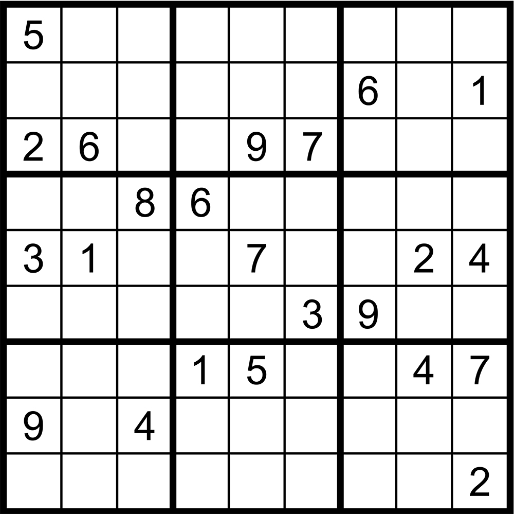 Sudoku puzzle