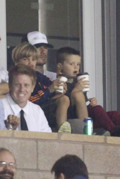 David Beckham - PICS: Beckham boys' day out - Victoria Beckham - Marie Claire - Marie Claire UK