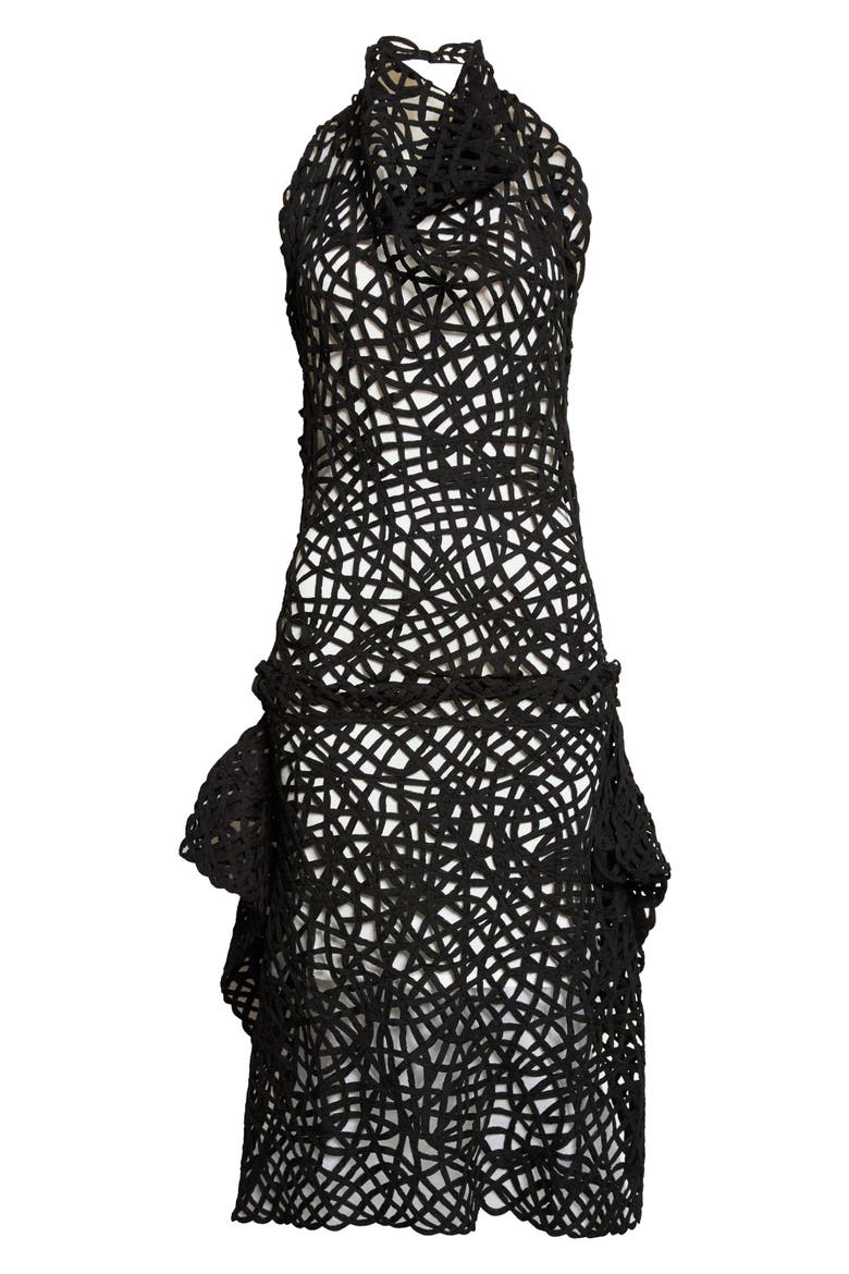 Webbed Sleeveless Dress