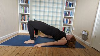 Yoga for low mood: Bridge pose