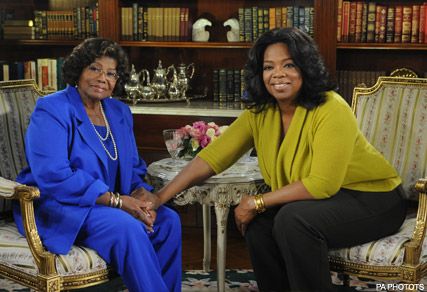 Katherine Jackson and Oprah - FIRST PICS! Michael Jackson?s children on Oprah - Michael Jackson - Michael Jackson&#039;s Children - Oprah - Celebrity News - Marie Claire 