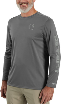 Carhartt Force Sun Defender Lightweight Long-Sleeve Logo Graphic T-Shirt (Men's)