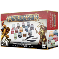 Age of Sigmar Paint and Tool Set | $45$36.40 at Walmart
Save $8 - UK: £27.50£23.37 at Wayland GamesBuy it if:Don't buy it if:
❌ You already have some tools

Price check:
💲 
💲