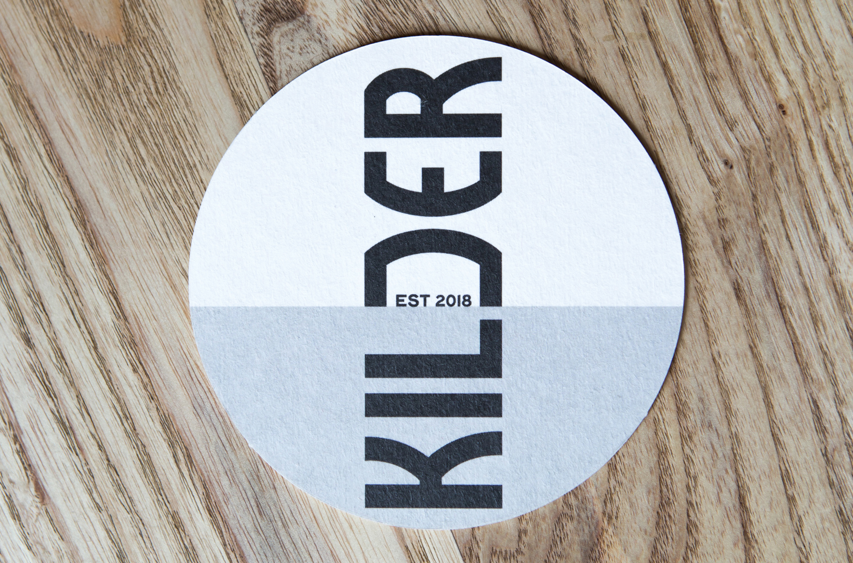 The Common Curiosity's branding for craft beer, natural wine &amp; cider bar Kilder.