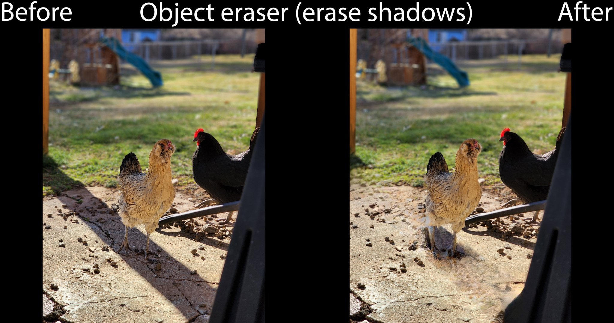 Samsung Object Eraser S22 Improvements Shadows