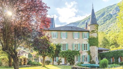 19th century ch&acirc;teau on the foothills of the Pyrenees 