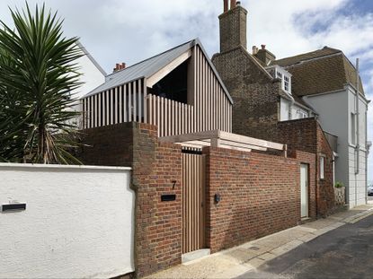 Exterior of house in Deal by Rupert Wheeler