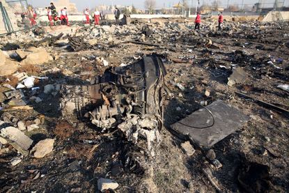 Ukraine Airlines crash in Iran.