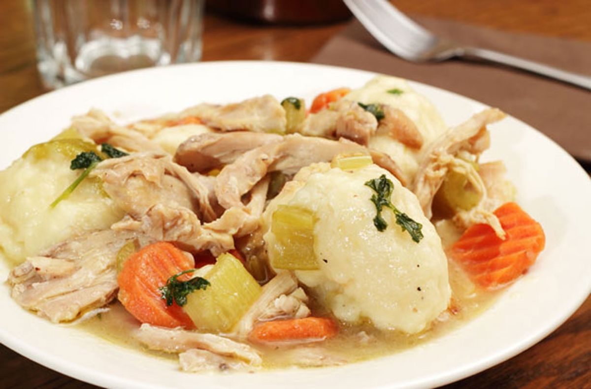 Chicken stew with dumplings | Dinner Recipes | GoodtoKnow