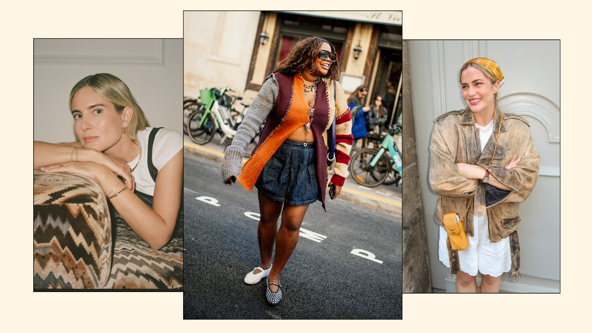 A collage of the best fashion substacks to subscribe to.