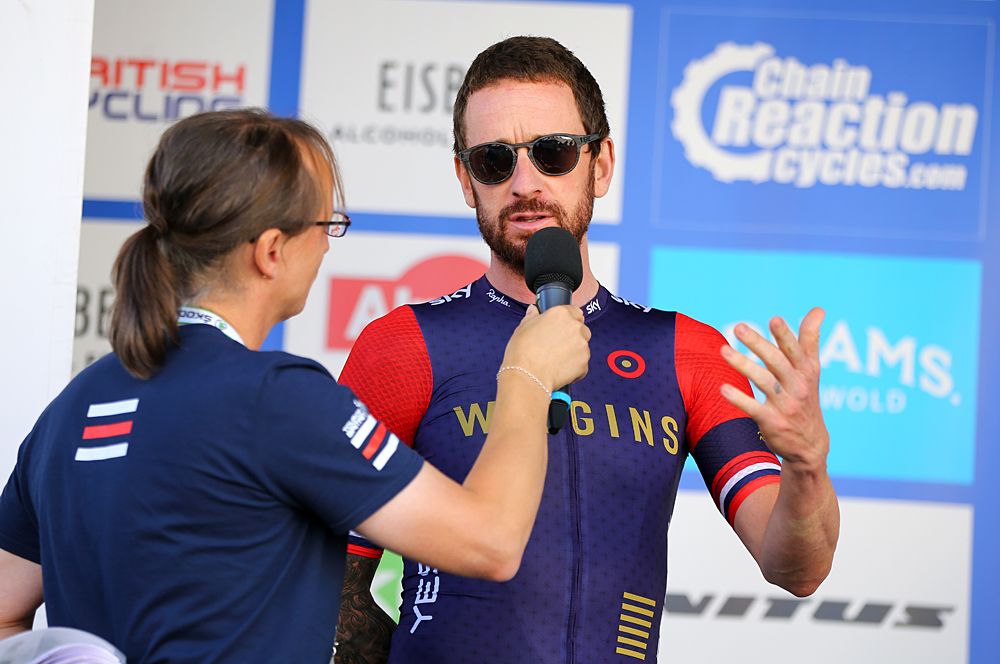 Bradley Wiggins says goodbye in London