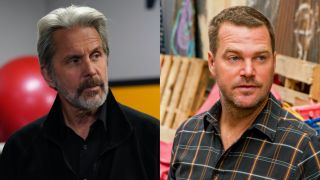 Gary Cole in NCIS and Chris O'Donnell in NCIS: Los Angeles