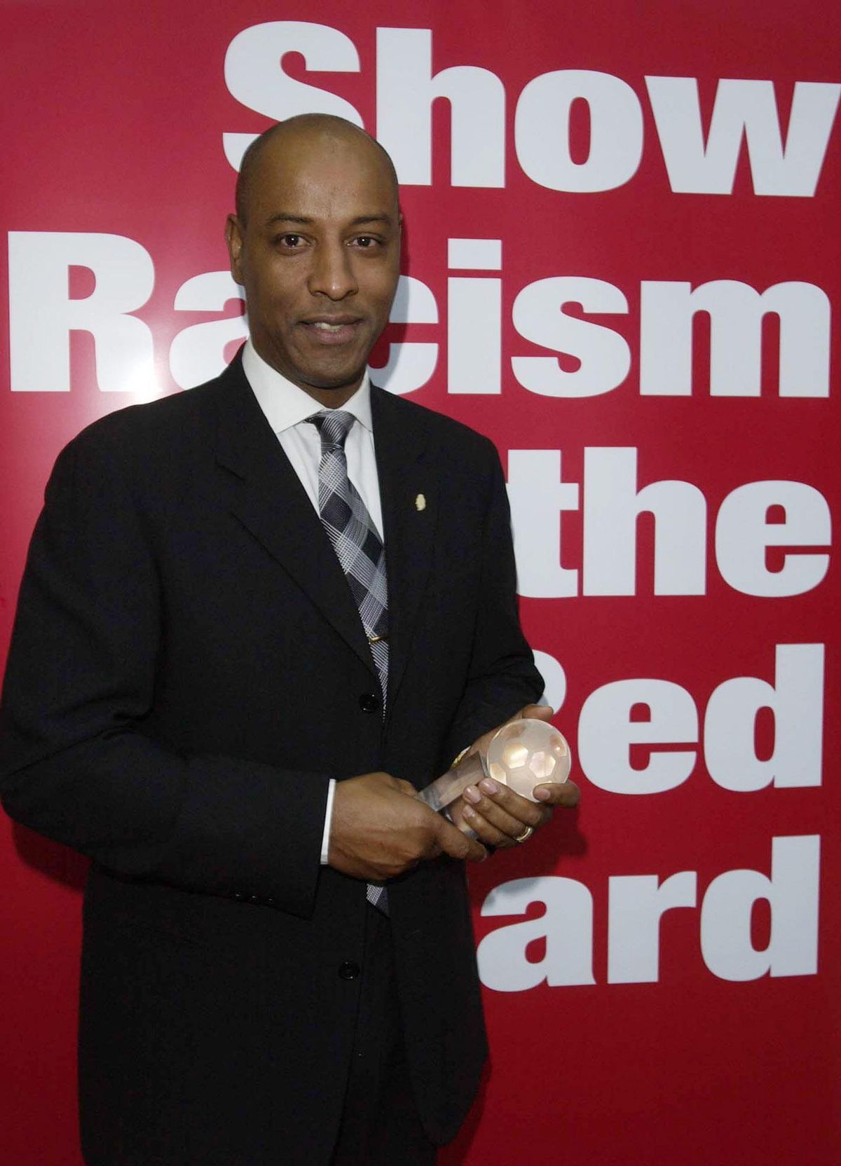 Brendon Batson Show Racism the Red Card Hall of Fame Awards