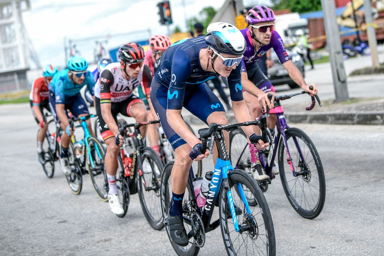 The break on stage 5 of the Tour de Langkawi 2022