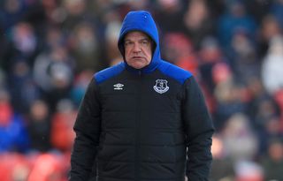 Allardyce reversed his decision to retire from manager by joining Everton in 2017, but fans did not take to his style of play