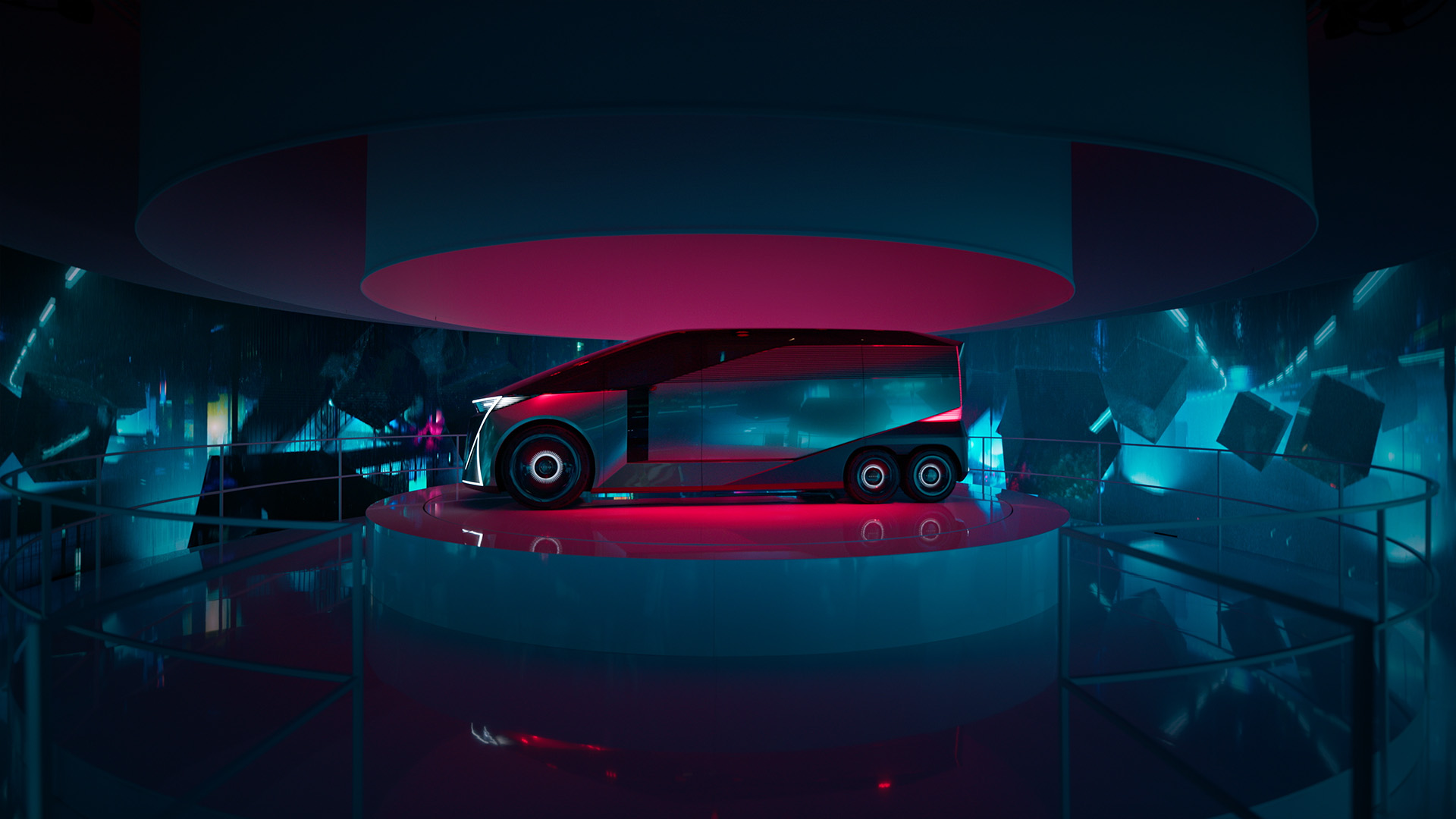 Lexus LS Concept in the SPACE installation