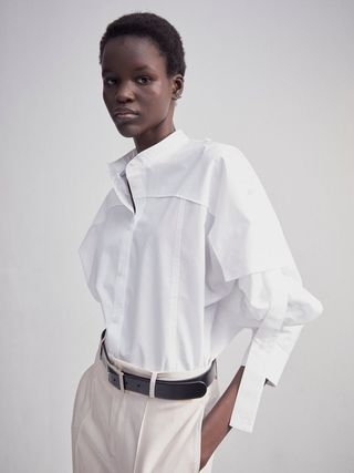 Avery Shirt in Whisper White