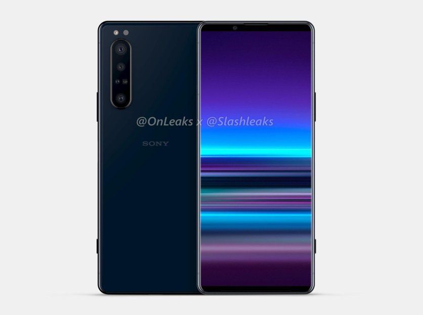 Sony Xperia 5 Plus CAD-Based Render