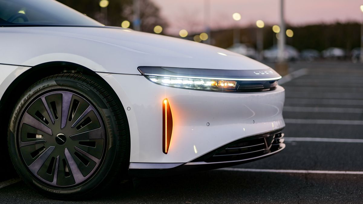 2025 Lucid Air Pure test drive.