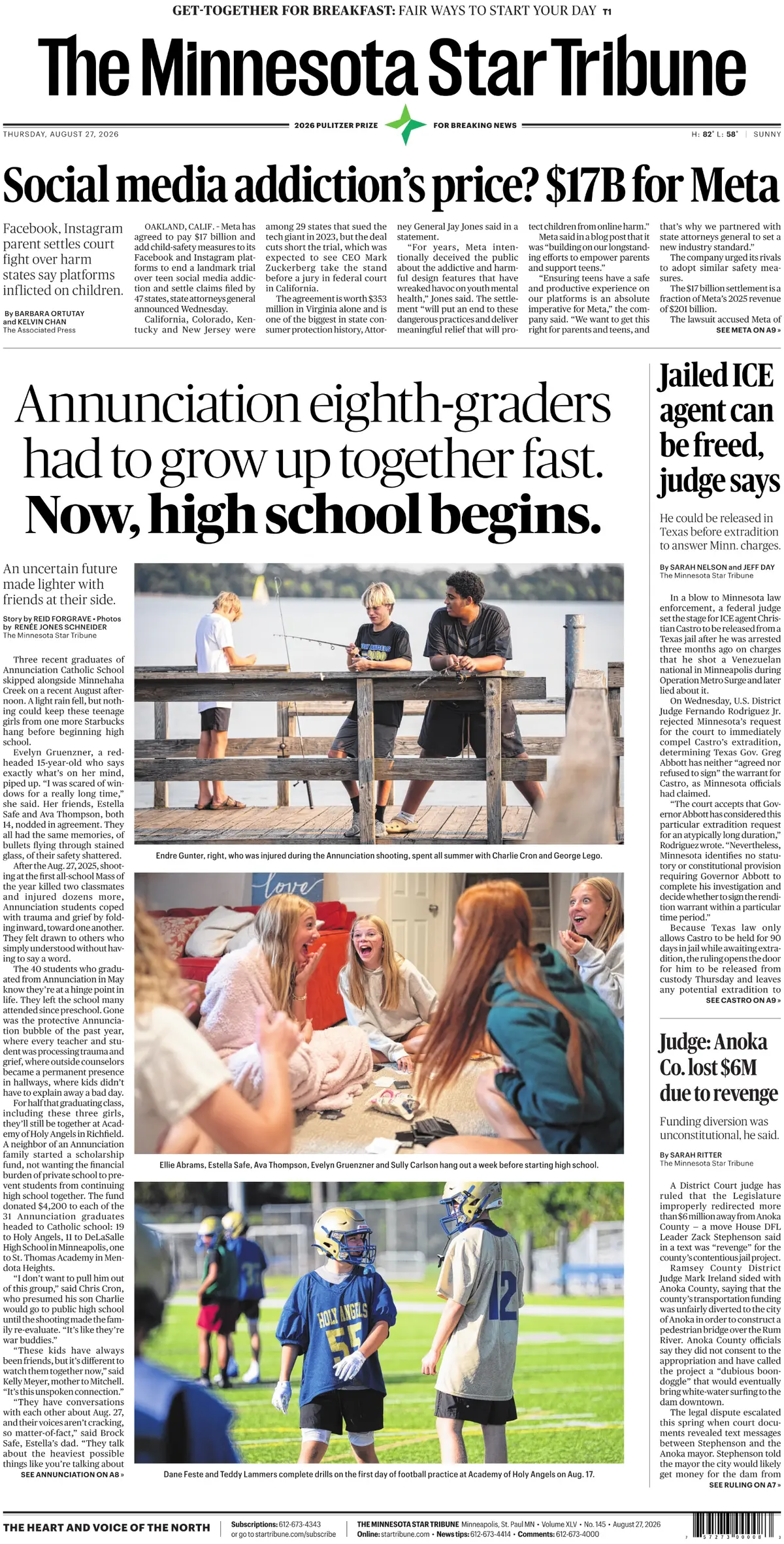 The Minnesota Star Tribune