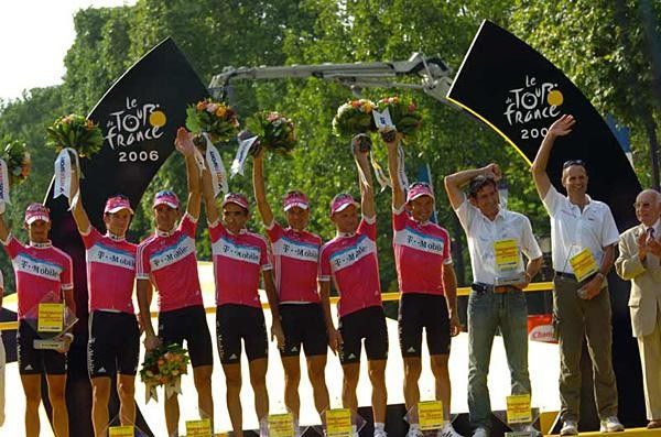 Team T-Mobile was the best team in the Tour