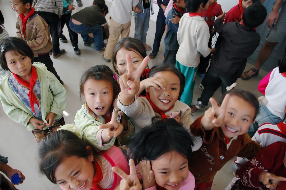 Chinese schoolchildren