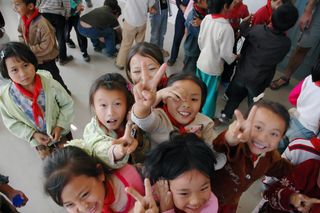 Chinese schoolchildren