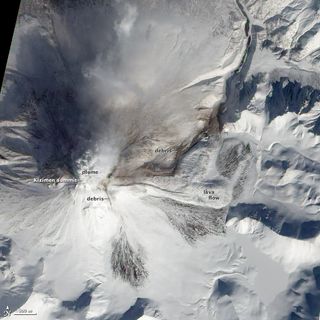 Kizimen volcano
