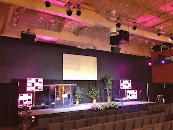 Former Factory Transforms into Church with NEXO