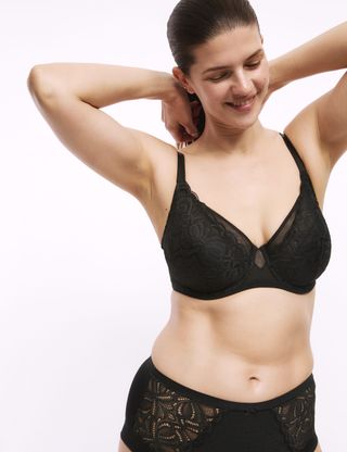 Amelia Lace Natural Lift Wired Full Cup Bra (f+)