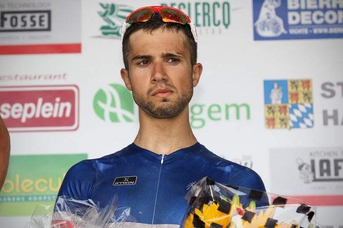 Third place finisher Nacer Bouhanni, the defending Halle-Ingooigem champion, rues what might have been