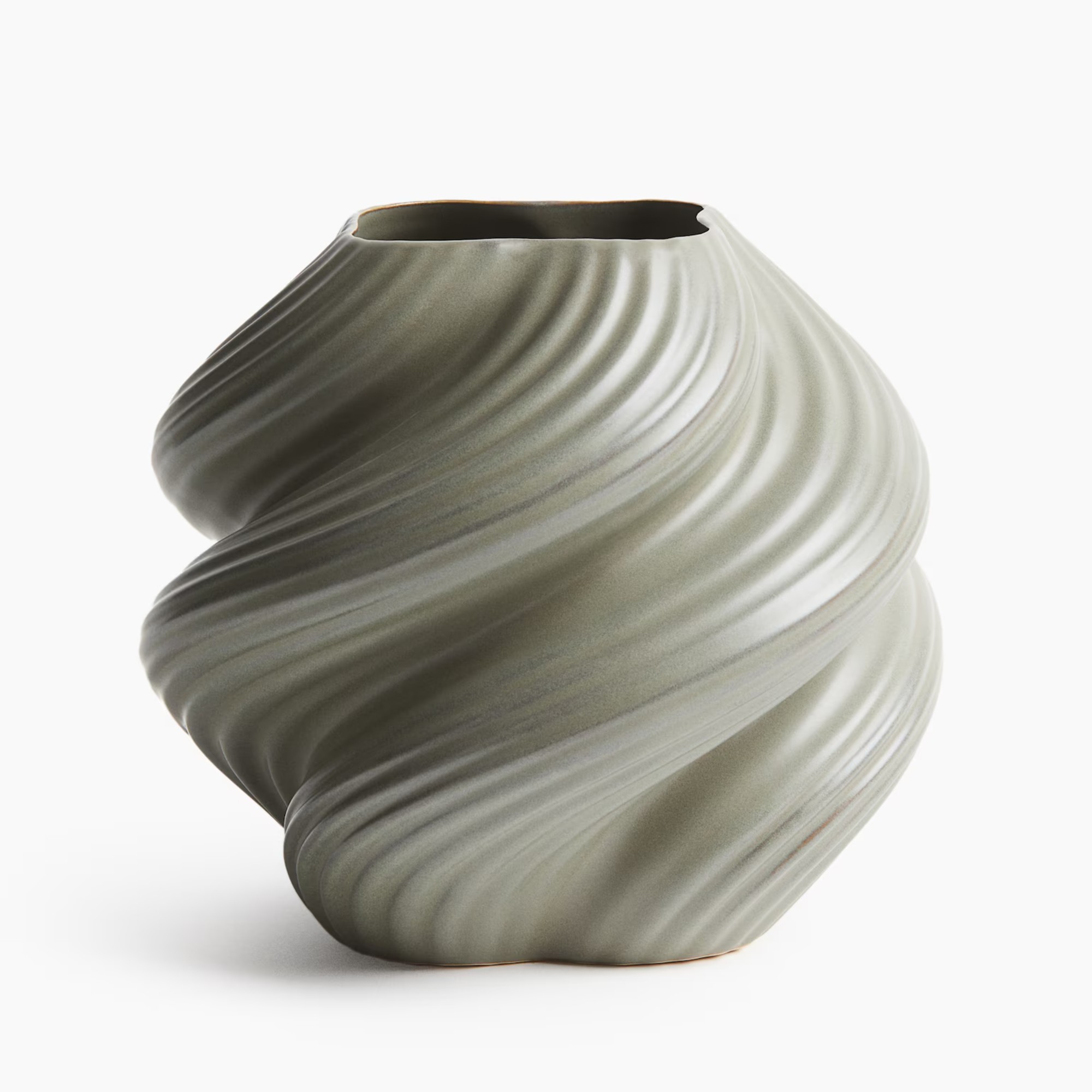 H&M Stoneware vase