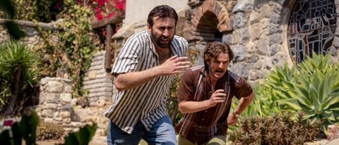 Nicolas Cage and Pedro Pascal in The Unbearable Weight of Massive Talent