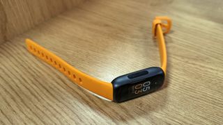 Fitbit Inspire 3 being tested by Live Science contributor Andrew Williams