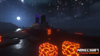 Minecraft shaders astralex night time nether portal