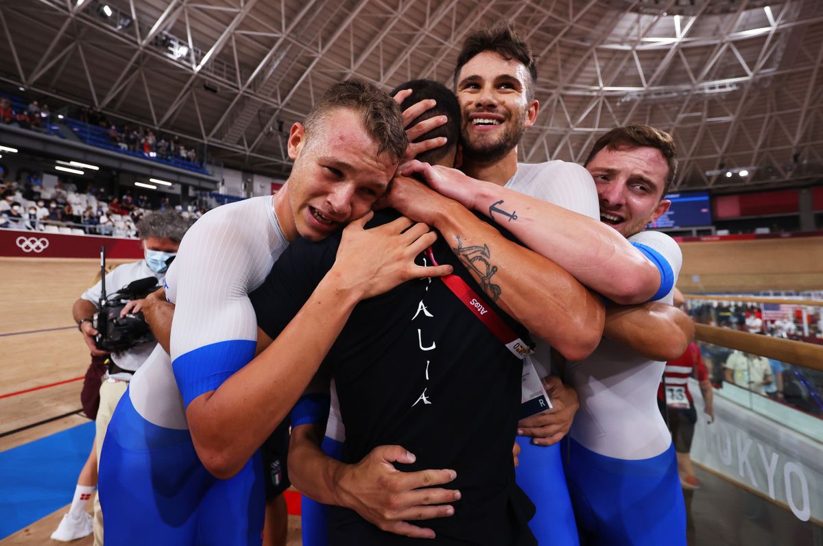 Italy win Olympic gold in the team pursuit Tokyo 2021