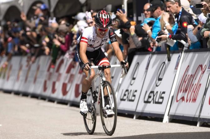 Riccardo Zoidl (Trek) crossed the line in 13th place