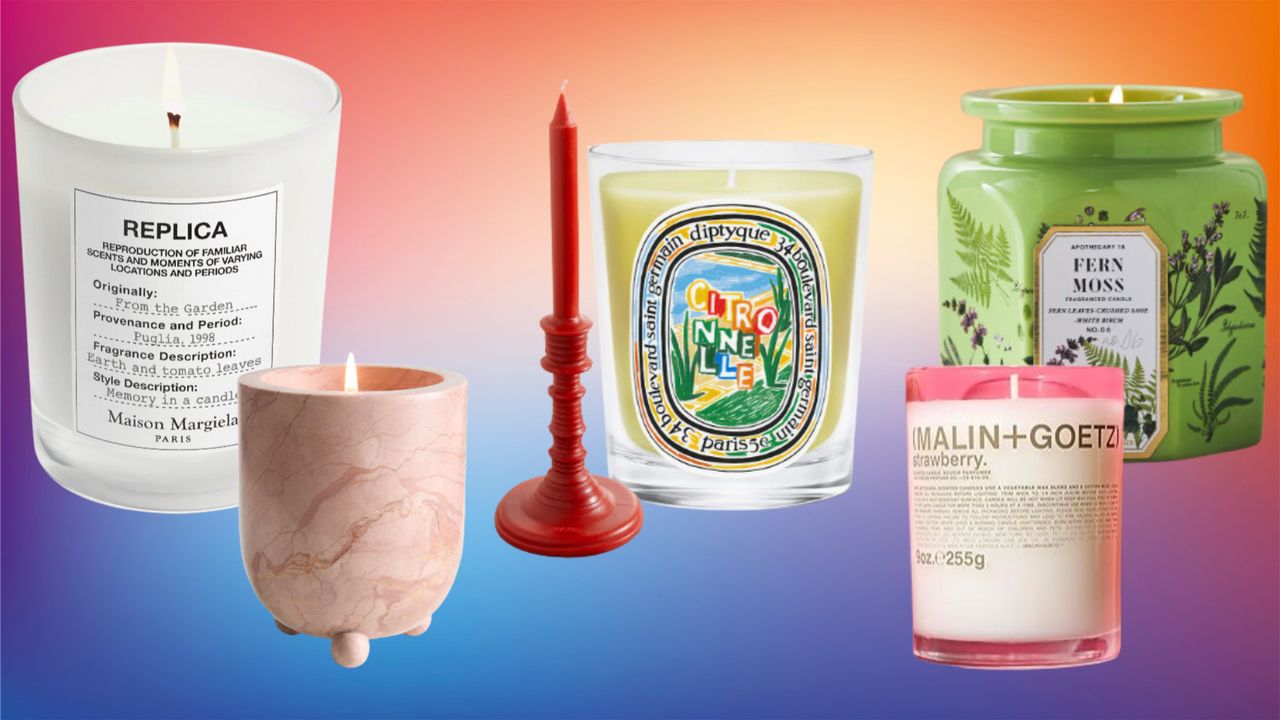 garden candles for summer