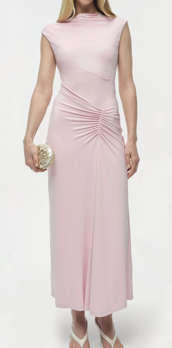Simkhai, Acacia Draped Jersey Midi Dress