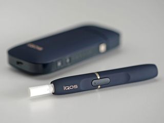 The IQOS "heat-not-burn" tobacco product by Philip Morris.