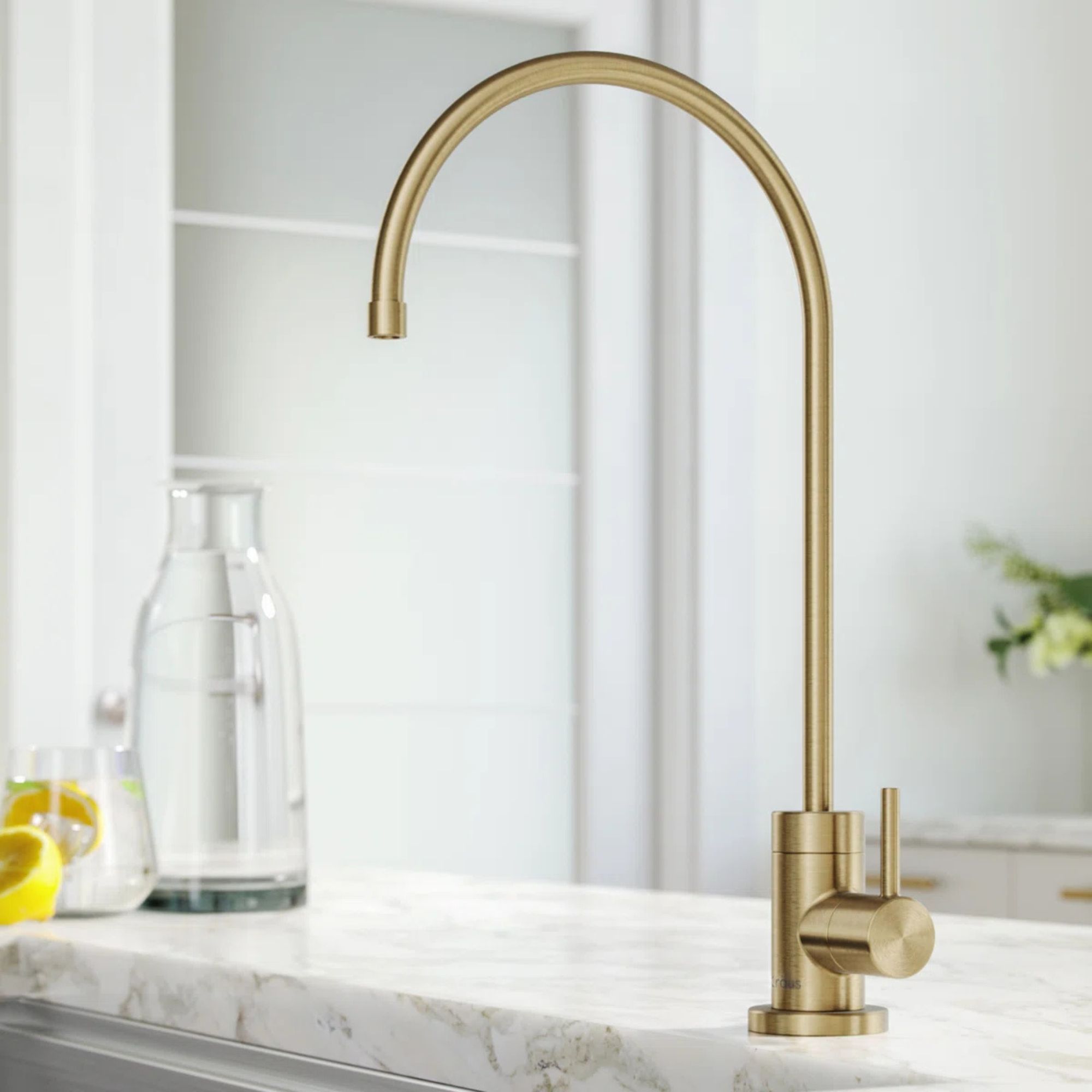 Purita 100% Lead-Free Kitchen Water Filter Faucet 