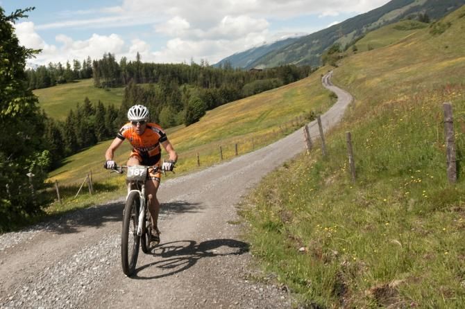 Stage 3 winner Jochen Kaess spent most of the stage alone off the front