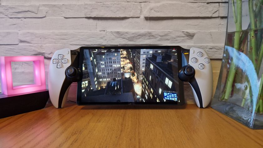 Image of the PlayStation Portal handheld gaming device