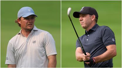 Eddie Pepperell and Sergio Garcia