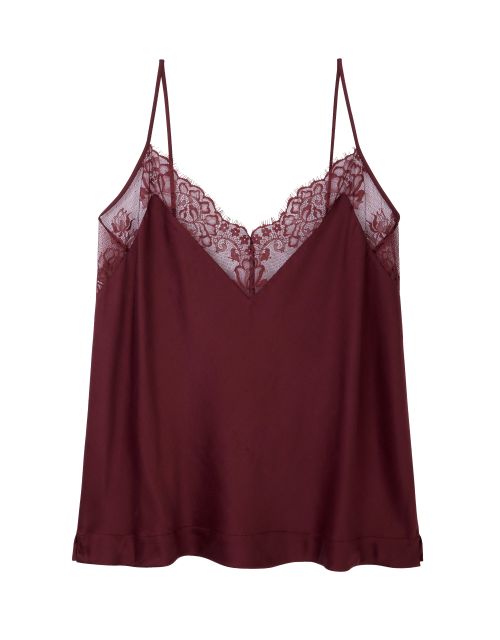 Merlot Organic Silk Camisole