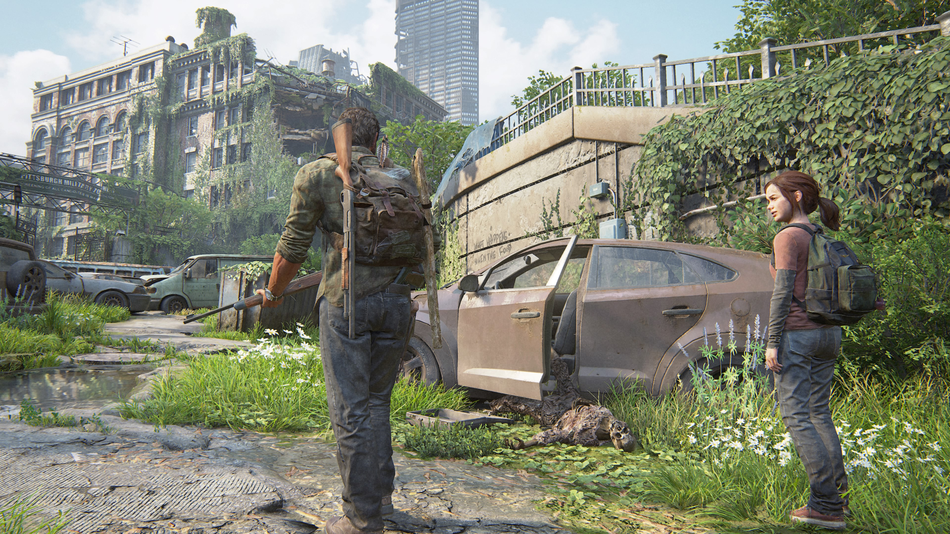 A still from Naughty Dog's The Last of Us Part 