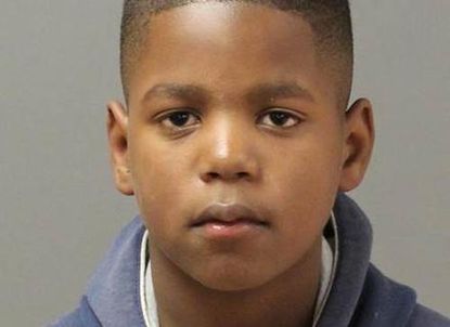 The 12-year-old murder suspect.