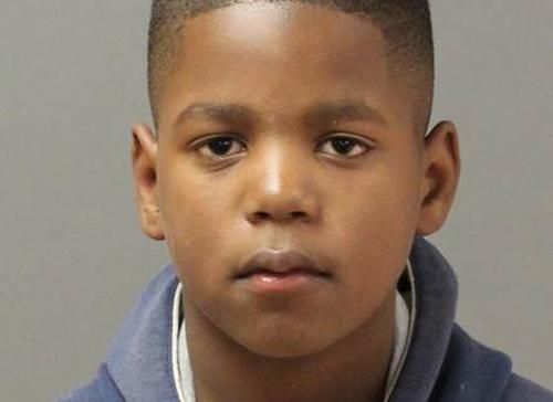 The 12-year-old murder suspect.