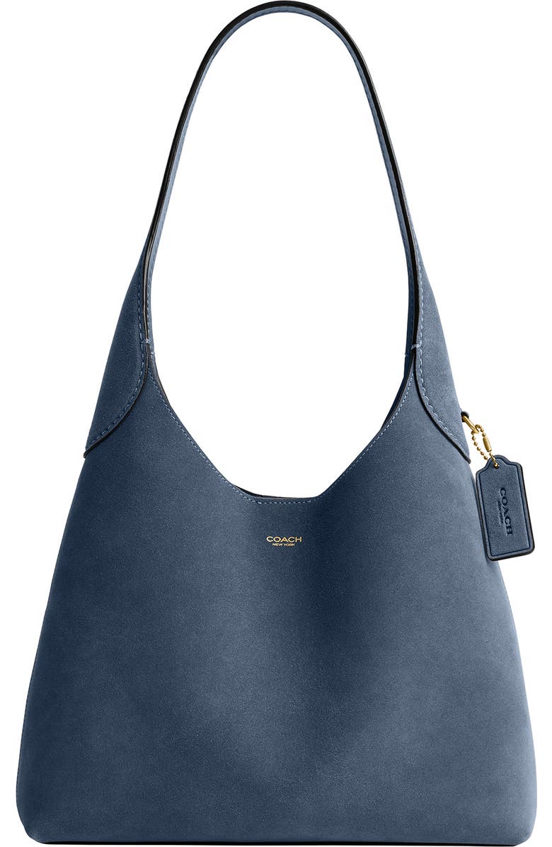 Brooklyn 28 Suede Shoulder Bag